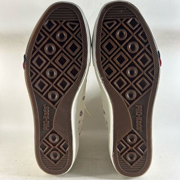 NEW Pro-Keds Royal Hi Men’s Shoes Lace Up Sneakers Floral White Size 9 - Picture 7 of 8